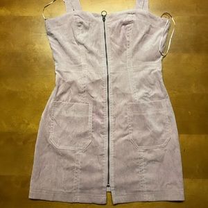 Corduroy Mini Dress